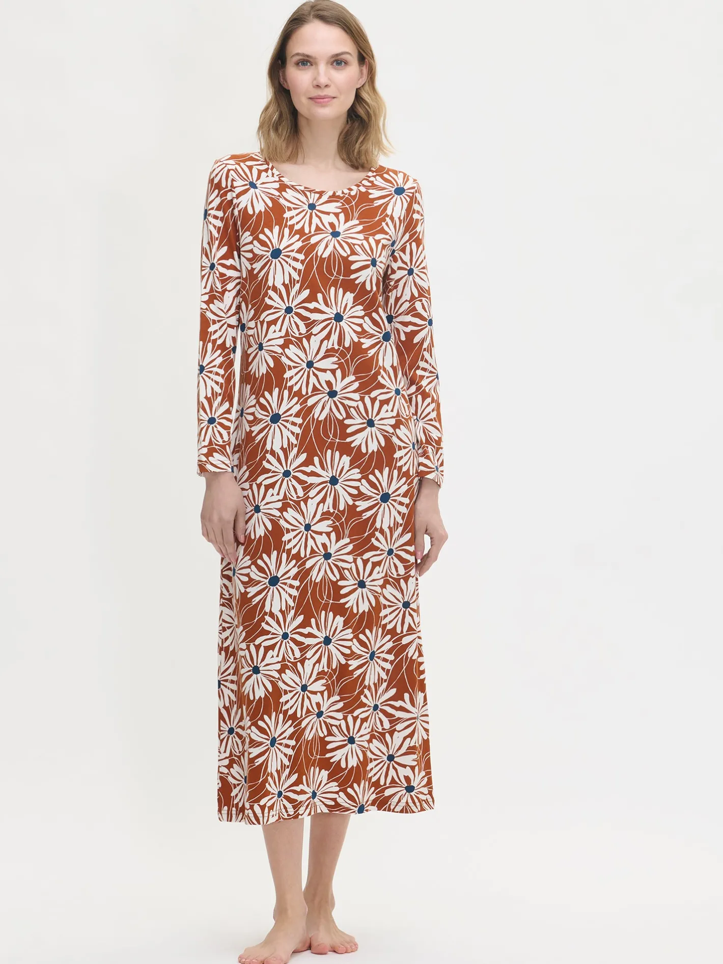 Nanso ANETTE pitkä yöpaita -* Yöasut Ja Oloasut