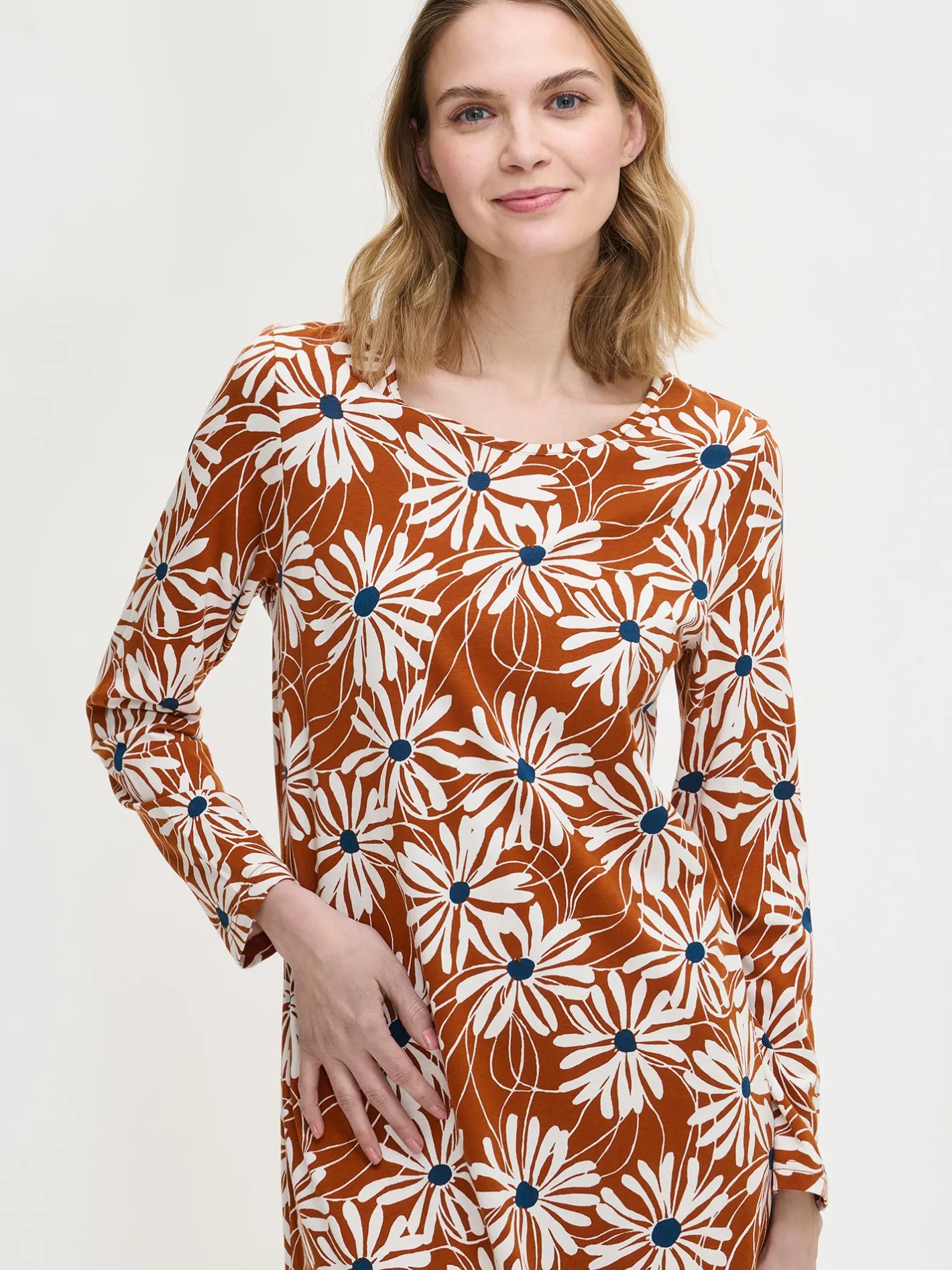 Nanso ANETTE pitkä yöpaita -* Yöasut Ja Oloasut