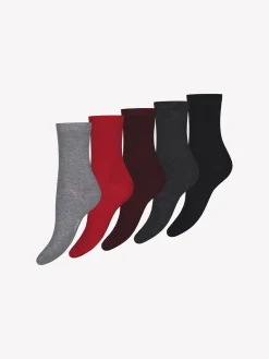 Nanso COTTON BASIC nilkkasukat, 5-paria - monivärinen* Katso Valikoima|Katso Sukat