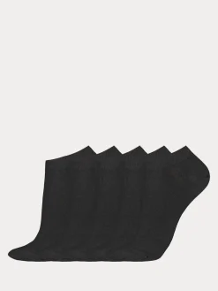 Nanso COTTON BASIC SNEAKERS sukat, 5 paria - musta* Katso Valikoima|Katso Sukat