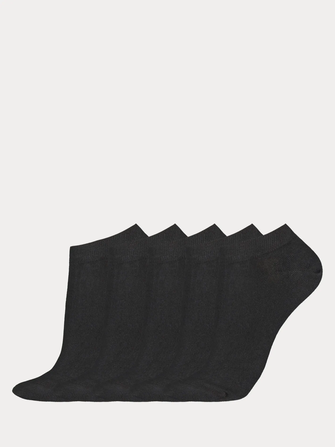 Nanso COTTON BASIC SNEAKERS sukat, 5 paria - musta* Katso Valikoima|Katso Sukat