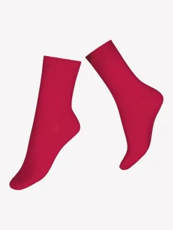 Nanso COTTON COMFORT CUFF nilkkasukat - pinkki* Katso Valikoima|Katso Sukat