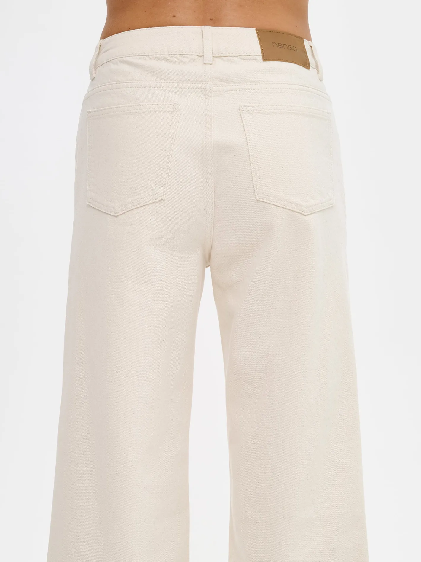 Nanso CROPPED LEVEE farkut -* Housut Ja Farkut