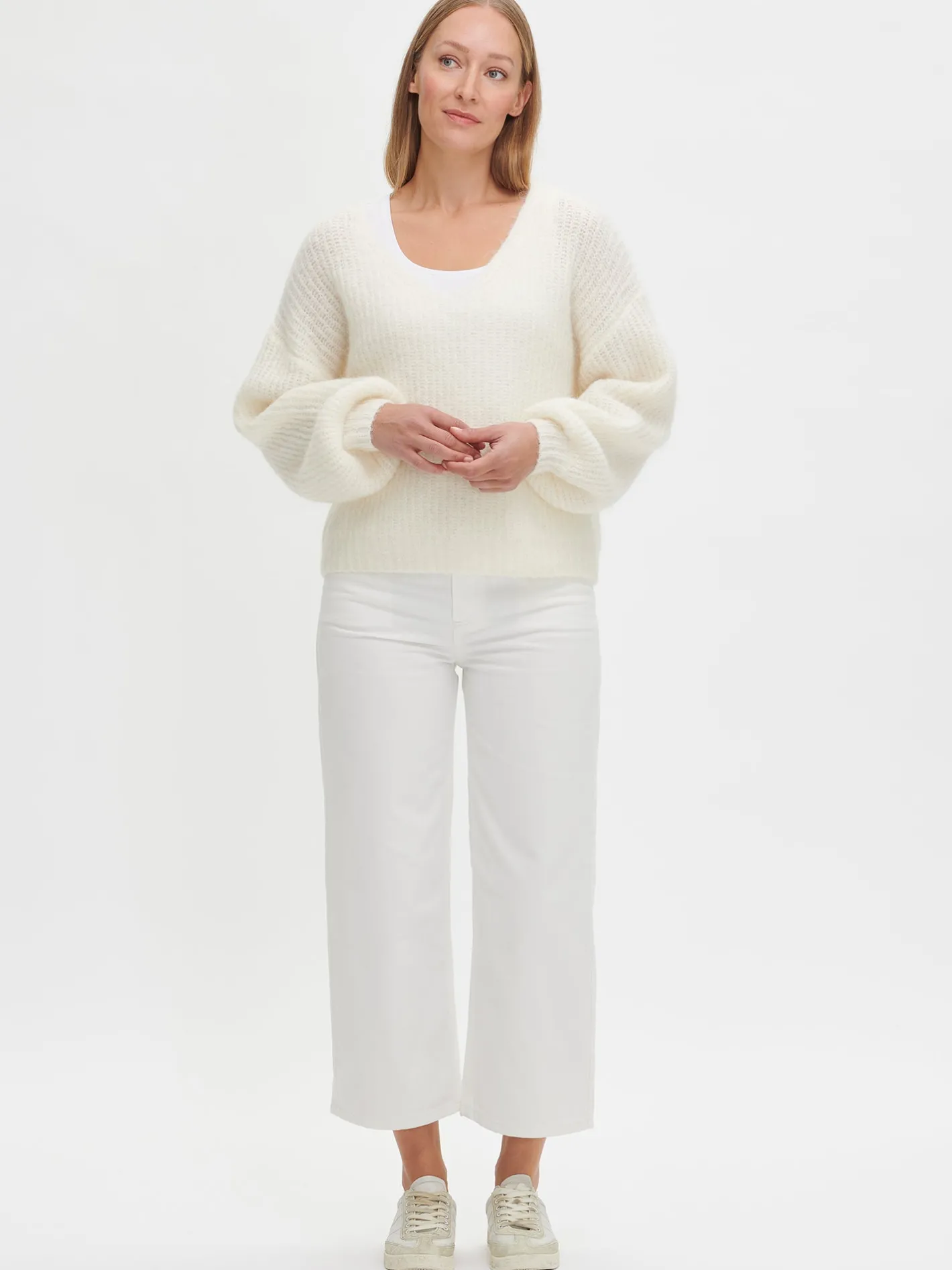 Nanso CROPPED LEVEE farkut -* Housut Ja Farkut