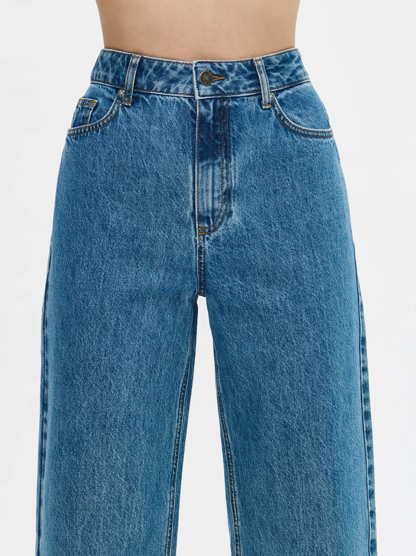 Nanso CROPPED LEVEE farkut -* Housut Ja Farkut