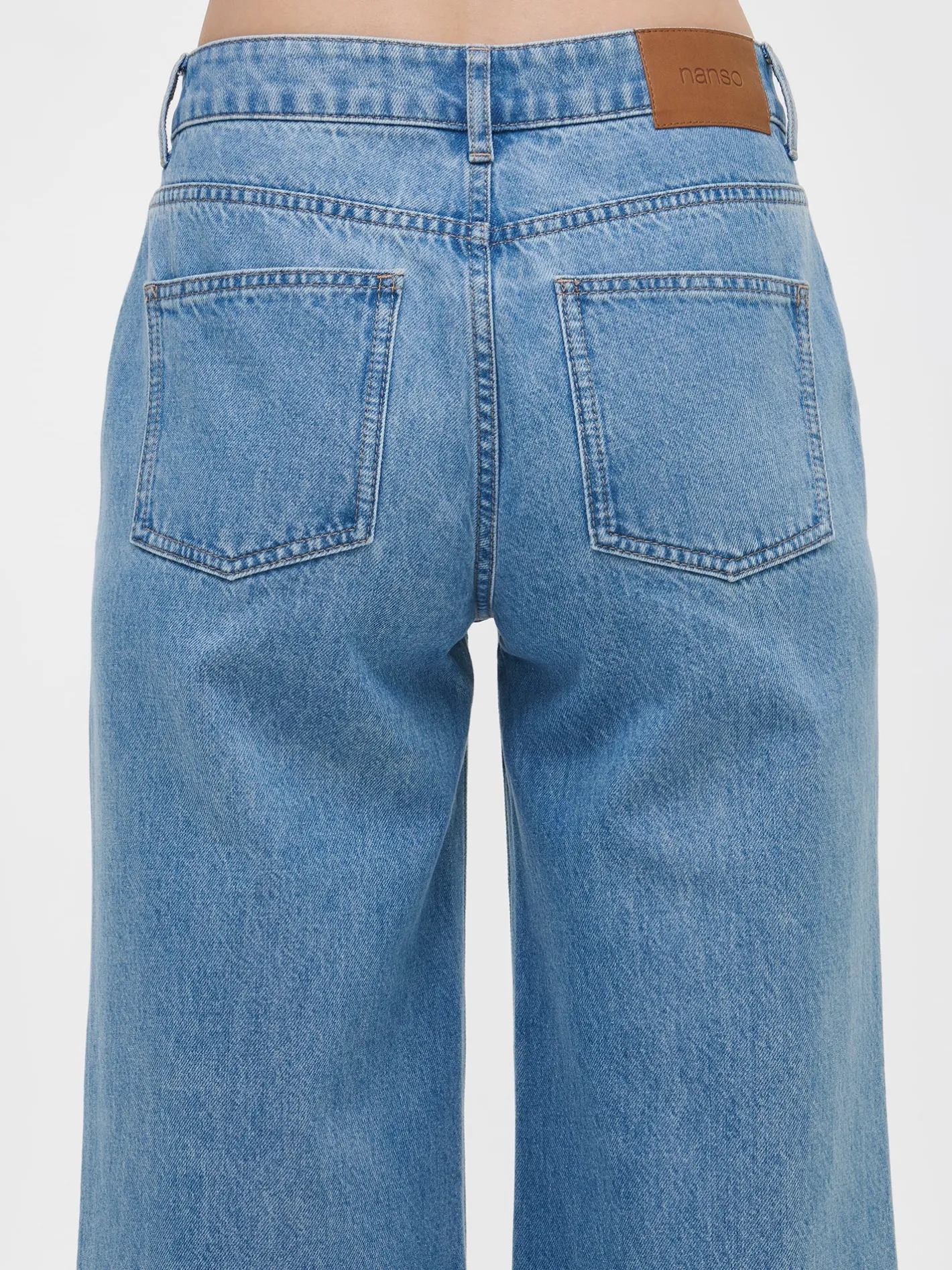 Nanso CROPPED LEVEE farkut -* Housut Ja Farkut