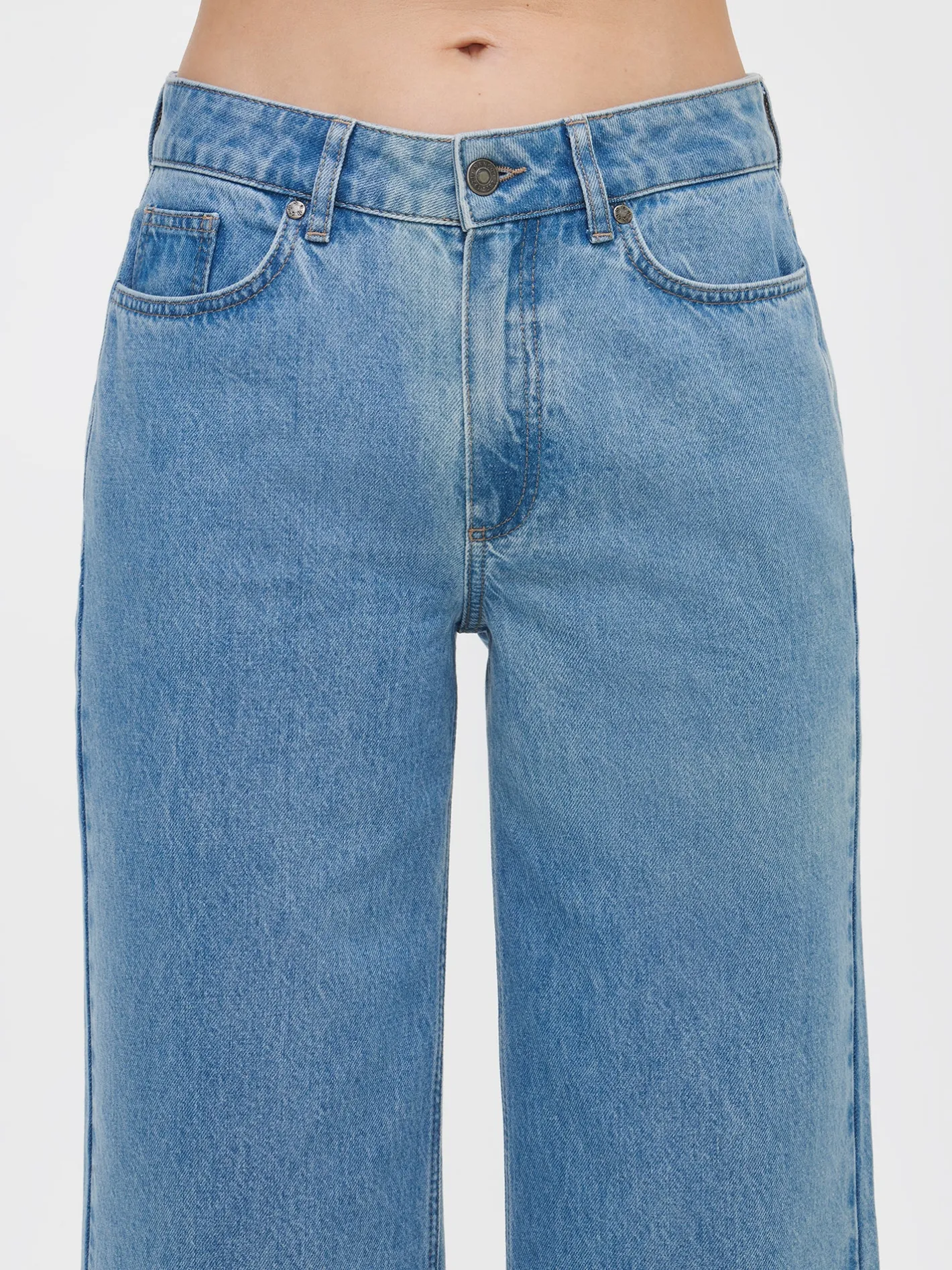 Nanso CROPPED LEVEE farkut -* Housut Ja Farkut