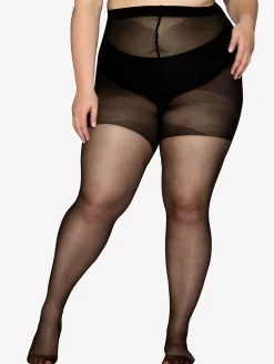 Nanso CURVY 20 den sukkahousut - musta* Katso Curvy-Sukkahousut|Katso Valikoima