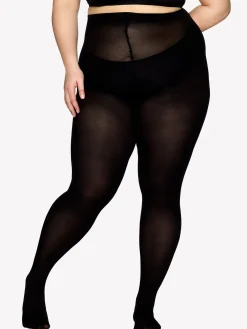 Nanso CURVY 60 den sukkahousut - musta* Katso Curvy-Sukkahousut|Katso Valikoima