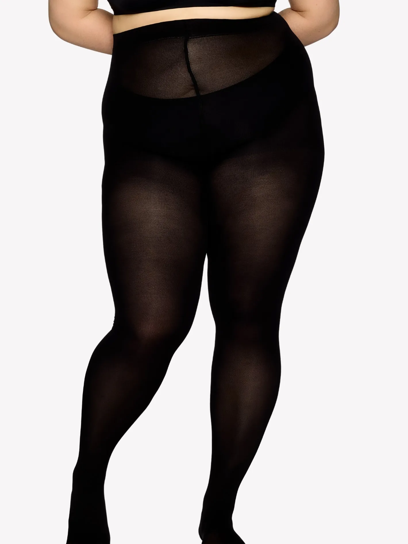 Nanso CURVY 60 den sukkahousut - musta* Katso Curvy-Sukkahousut|Katso Valikoima