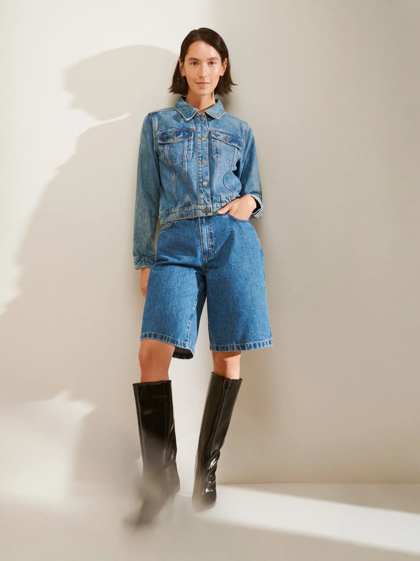 Nanso DENIM farkkutakki -* Takit, Jakut Ja Liivit