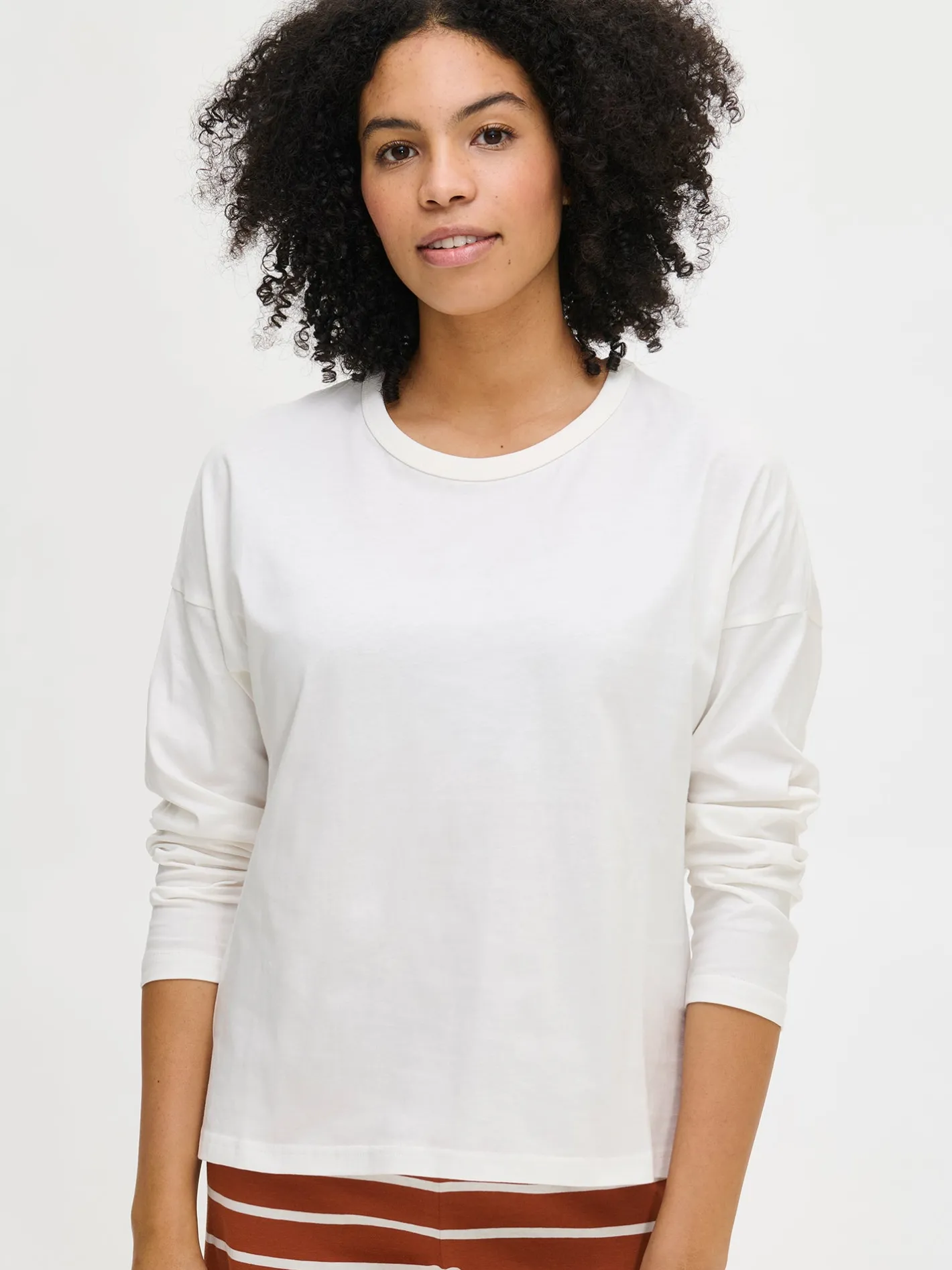 Nanso DUETTO pitkähihainen yöpaita -* Yöasut Ja Oloasut