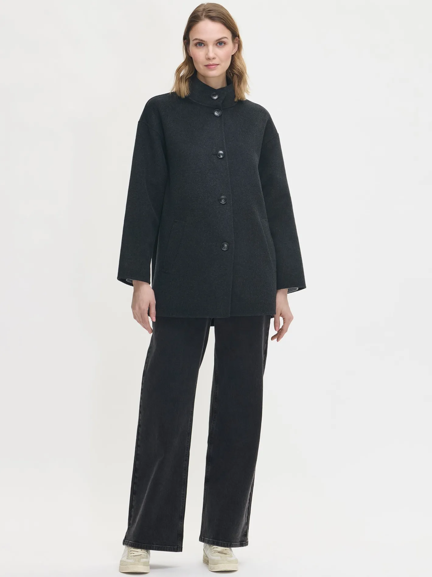 Nanso ELLA lyhyt villakangastakki -* Takit, Jakut Ja Liivit