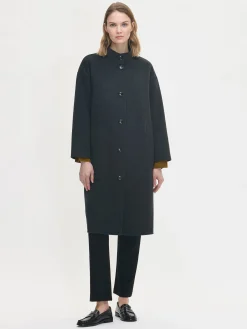 Nanso ELLE pitkä villakangastakki -* Takit, Jakut Ja Liivit