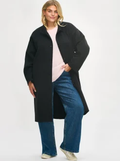 Nanso ELLE pitkä villakangastakki -* Takit, Jakut Ja Liivit