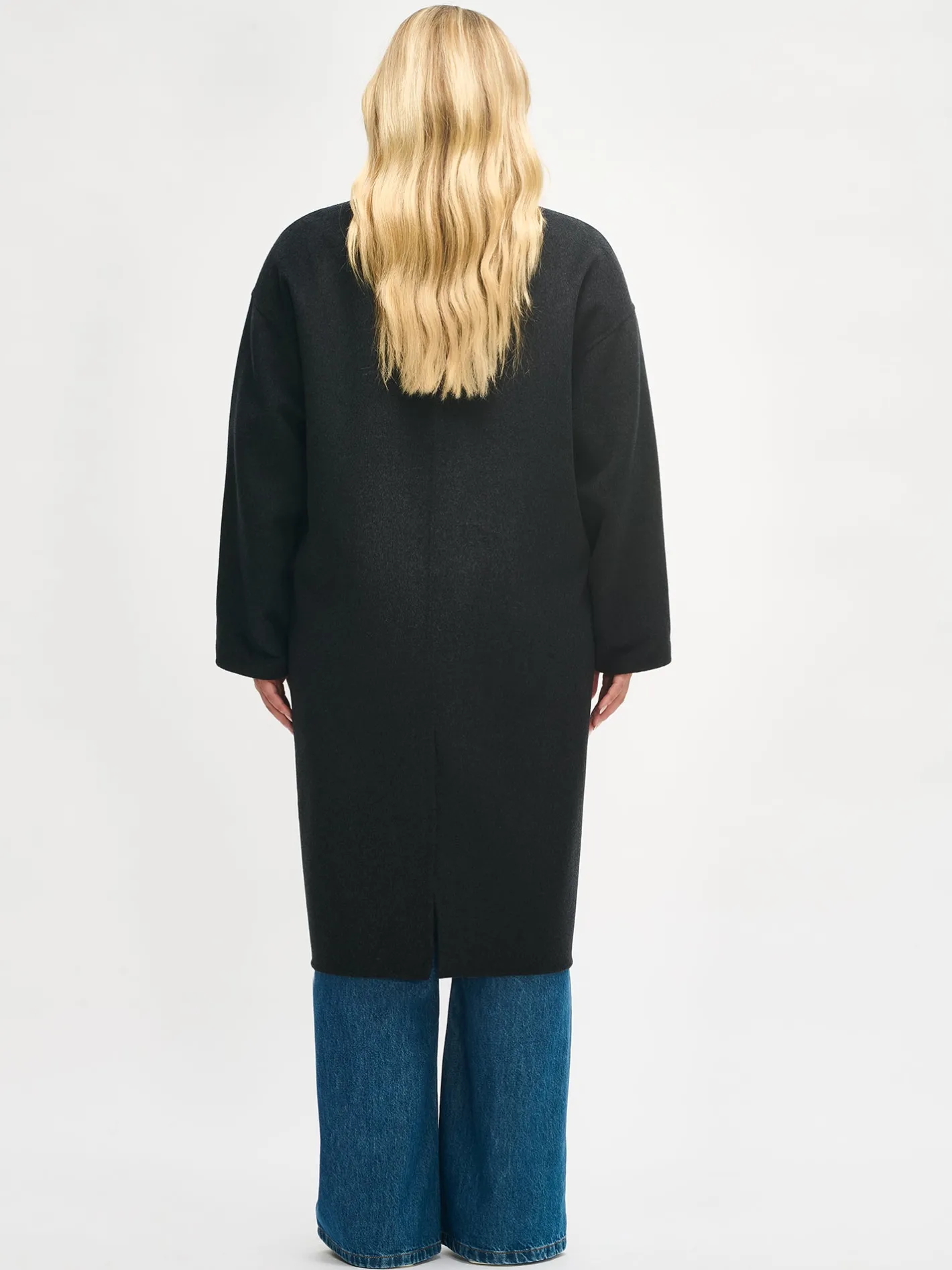 Nanso ELLE pitkä villakangastakki -* Takit, Jakut Ja Liivit