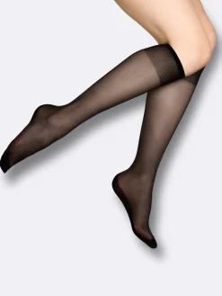 Nanso EVERYDAY BASIC polvisukat 20 den, 2 paria - musta* Katso Valikoima|Katso Sukat