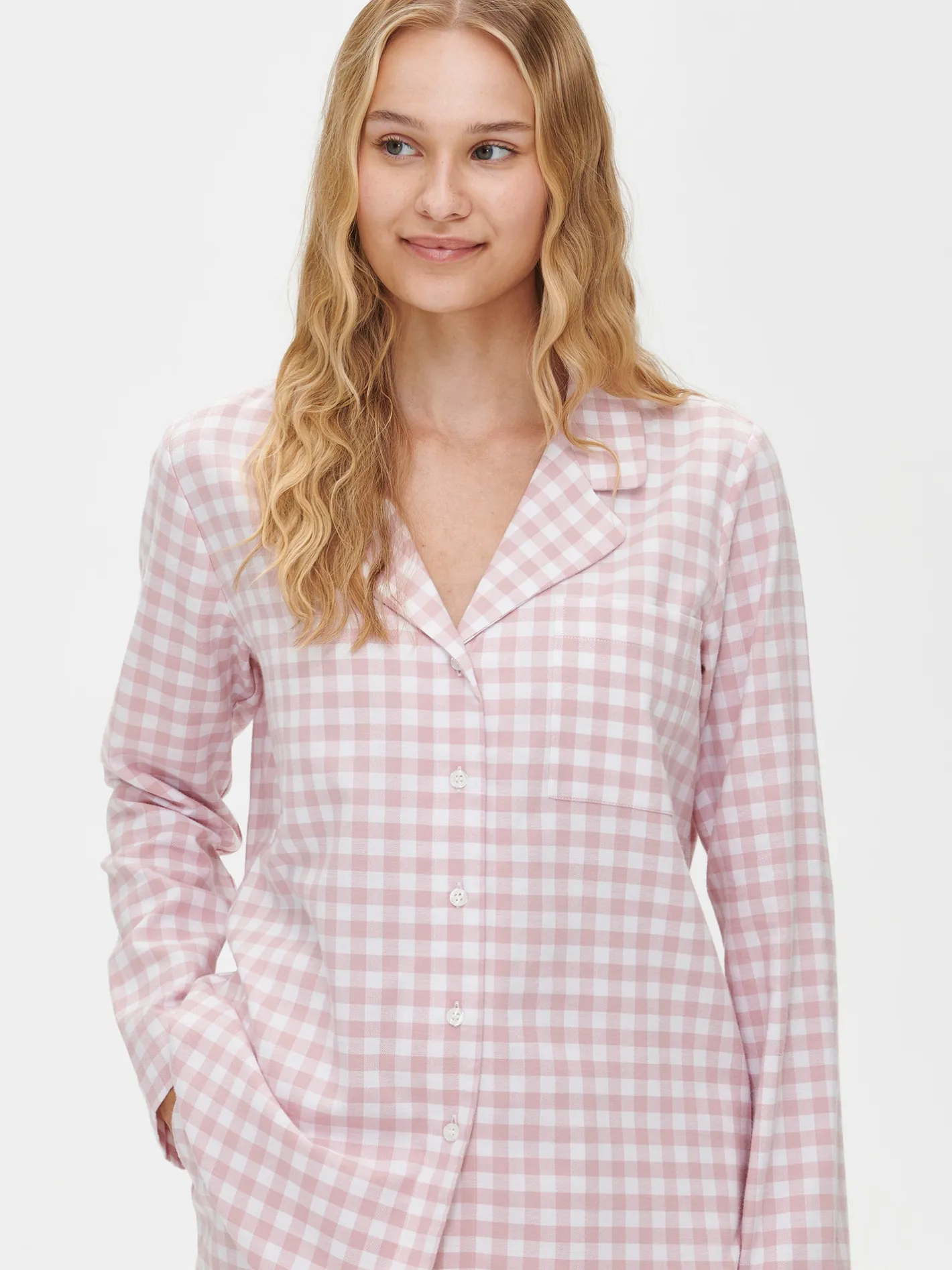 Nanso FLANELLI pyjamapaita -* Yöasut Ja Oloasut