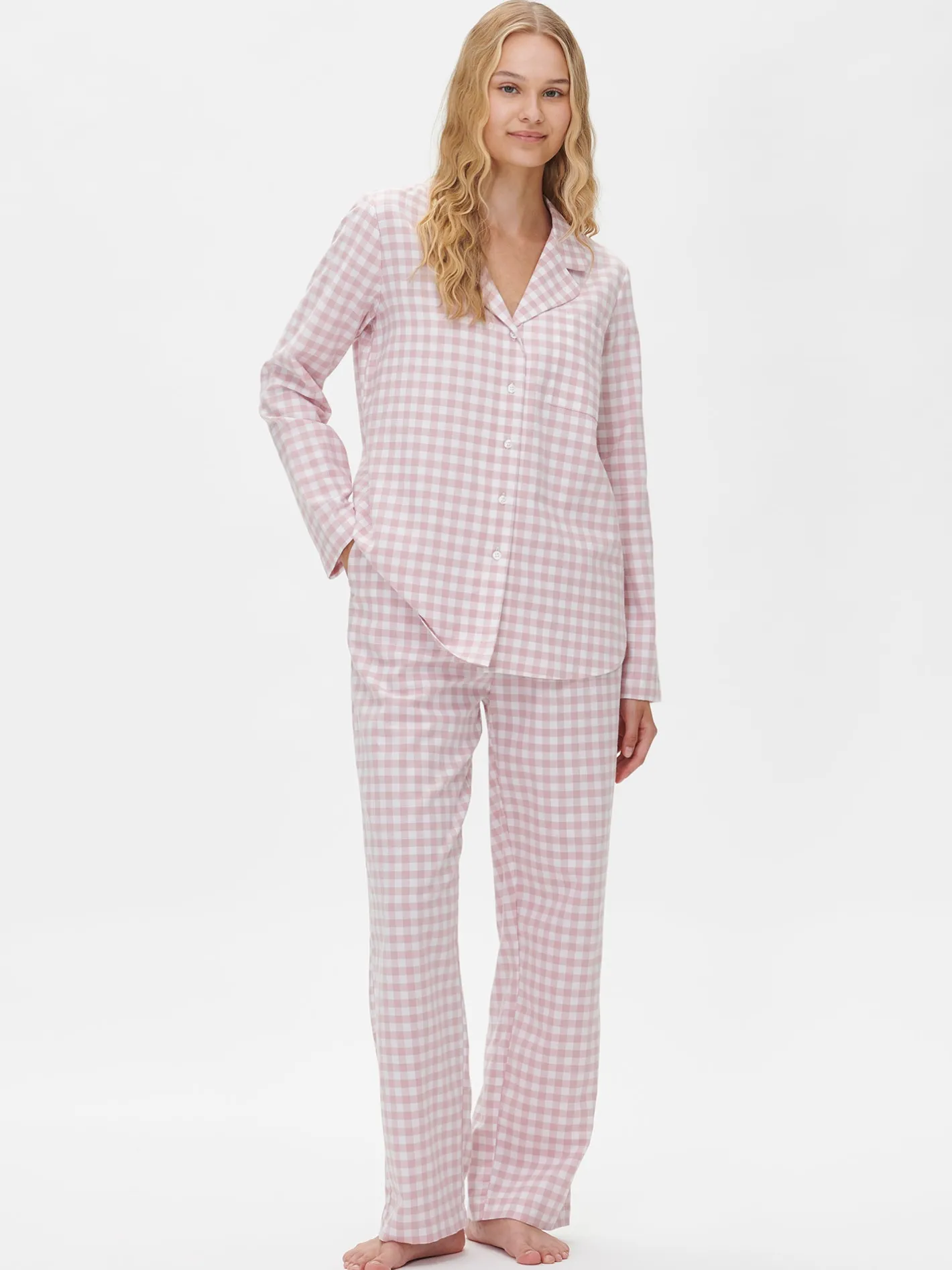 Nanso FLANELLI pyjamapaita -* Yöasut Ja Oloasut