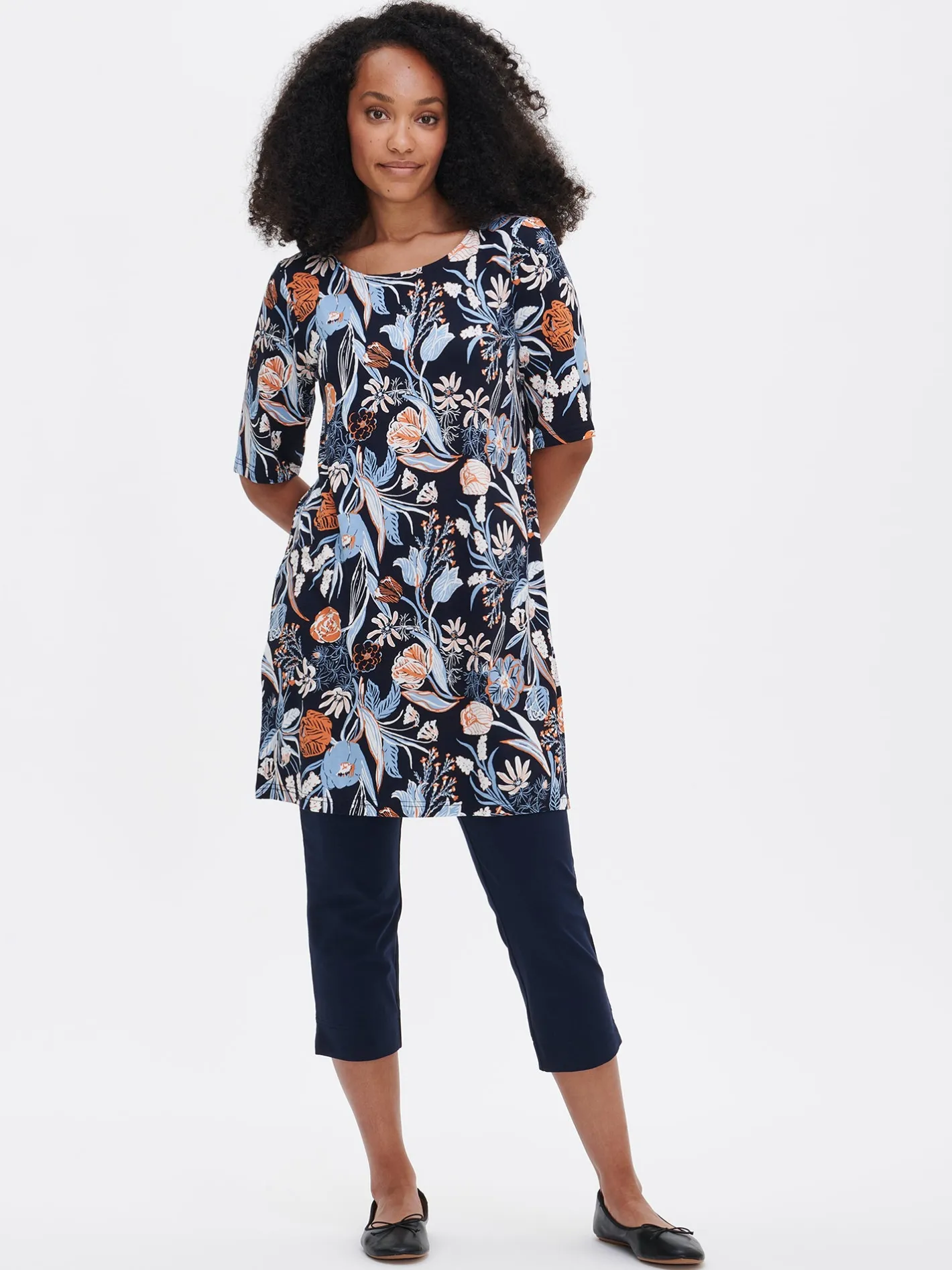 Nanso FLORISTI tunika -* Paidat Ja Tunikat