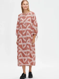 Nanso GRAFFITO pitkä kangasmekko -* Mekot