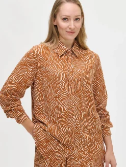 Nanso JÄLKI paitapusero -* Pellavavaatteet|Paidat Ja Tunikat