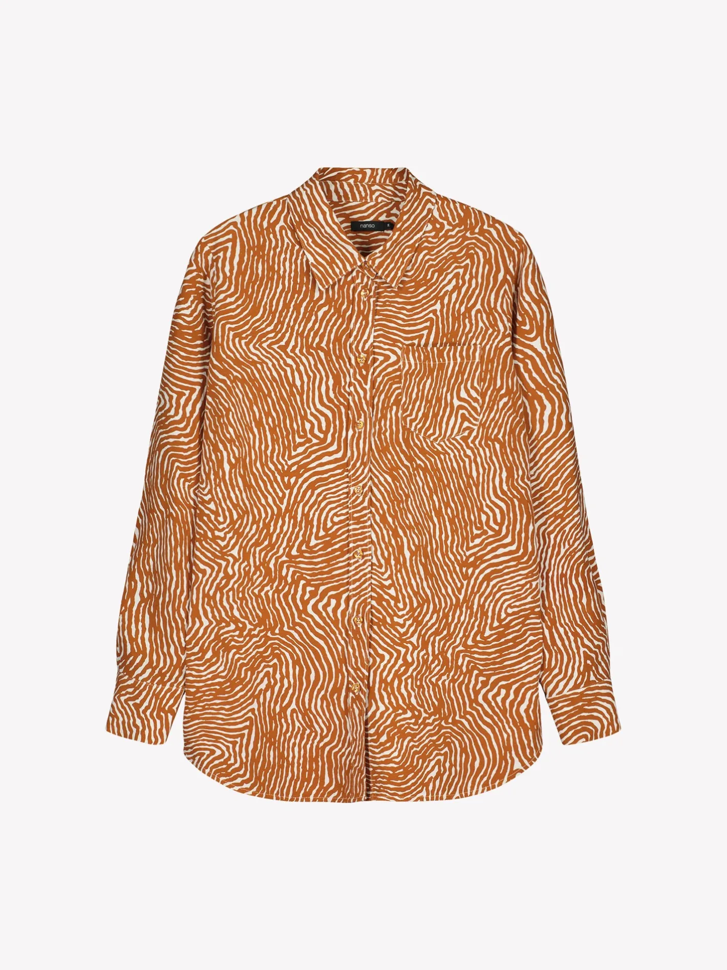 Nanso JÄLKI paitapusero -* Pellavavaatteet|Paidat Ja Tunikat