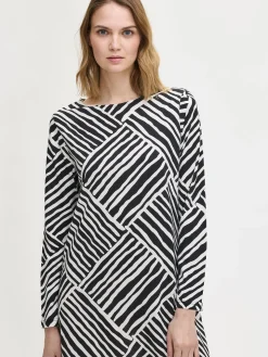 Nanso KAISLI pitkähihainen lyhyt yöpaita -* Yöasut Ja Oloasut