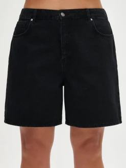 Nanso KAMILLA farkkushortsit - tumman* Housut Ja Farkut