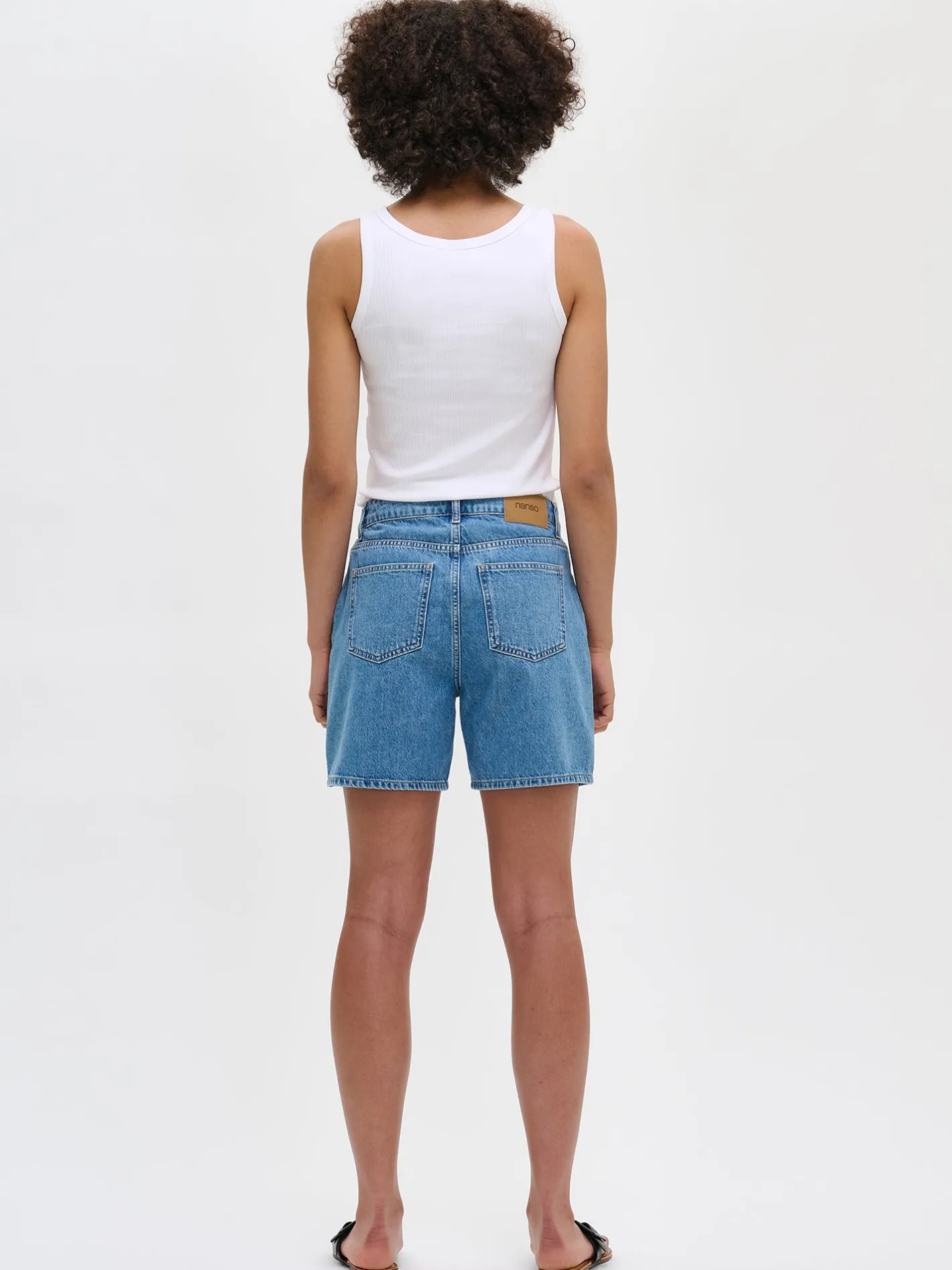 Nanso KAMILLA farkkushortsit -* Housut Ja Farkut