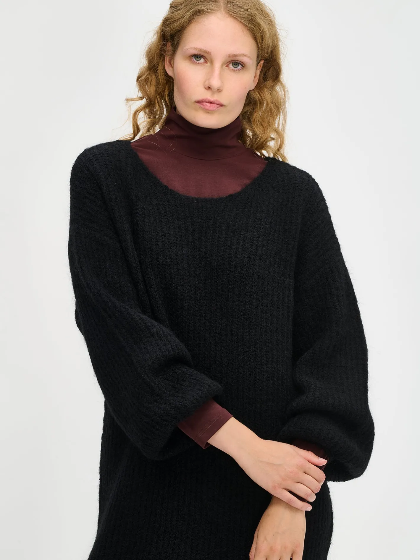 Nanso KARAMELLI neulemekko -* Mekot|Neuleet