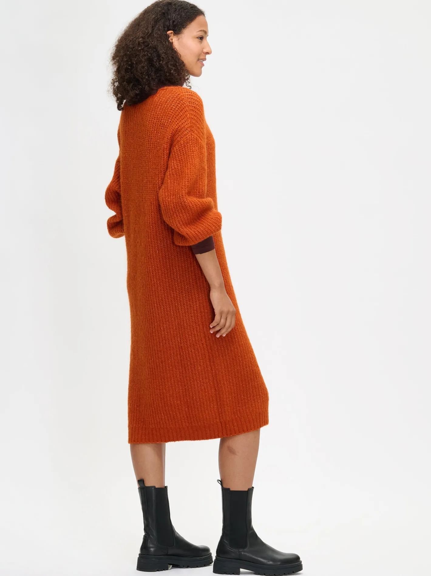 Nanso KARAMELLI neulemekko -* Mekot|Neuleet