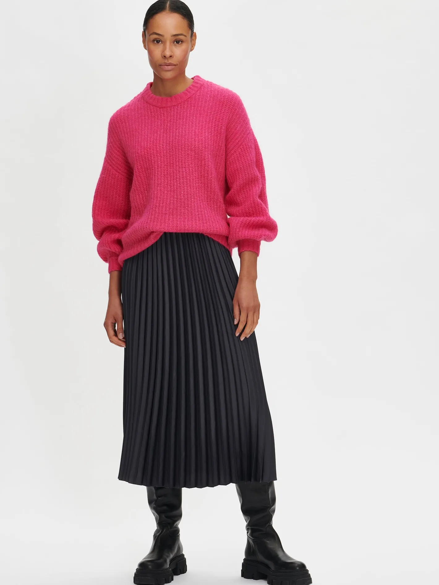 Nanso KARAMELLI neulepusero -* Neuleet