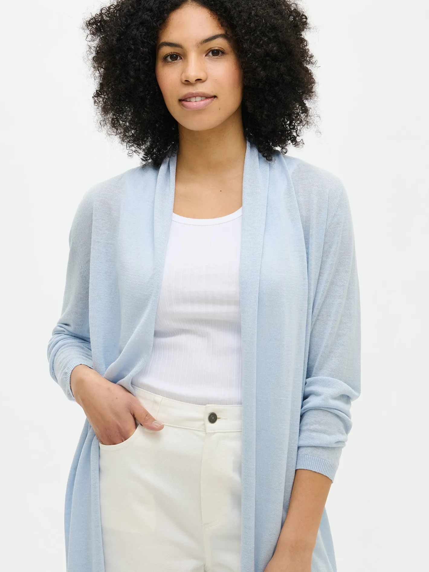 Nanso KARINA pitkä neuletakki -* Neuleet