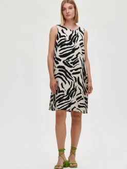 Nanso KLIPPAN lyhyt kangasmekko -* Pellavavaatteet|Mekot