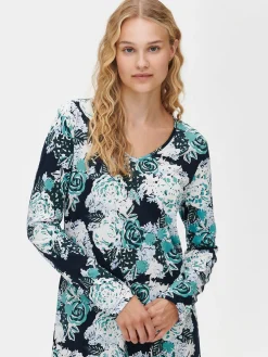 Nanso KRANSSI lyhyt yöpaita -* Yöasut Ja Oloasut