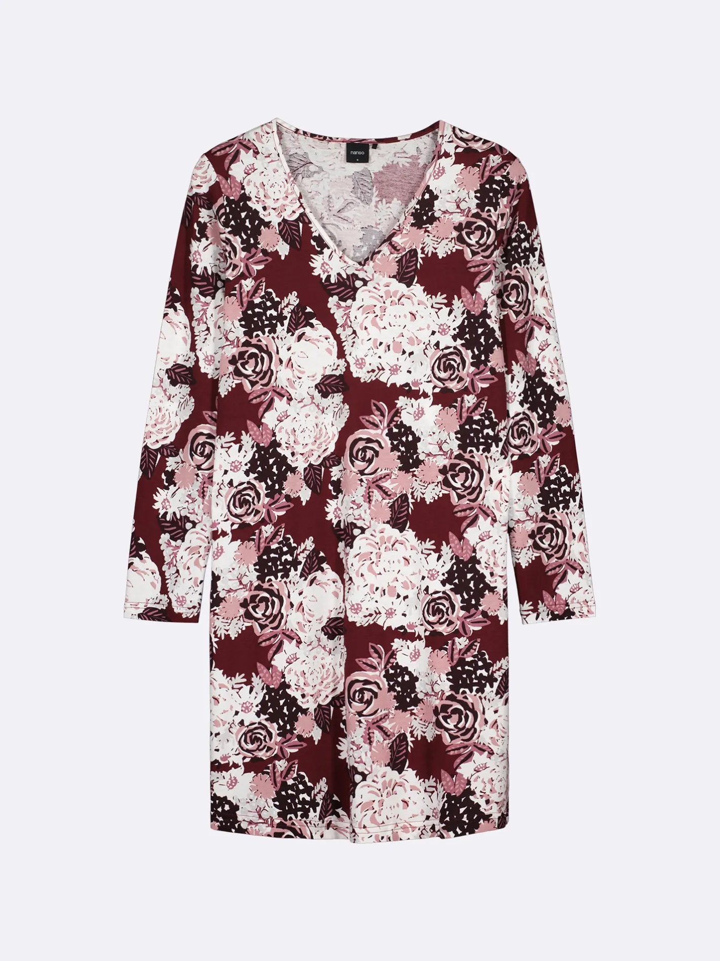 Nanso KRANSSI lyhyt yöpaita -* Yöasut Ja Oloasut