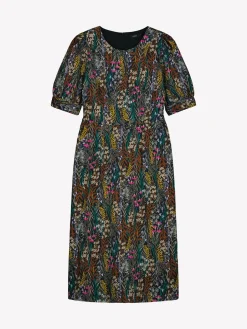 Nanso KUUTAMO pitkä kangasmekko -* Mekot