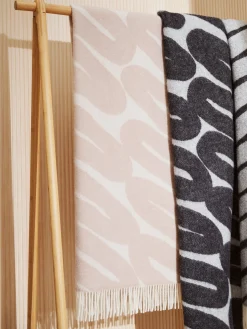 Nanso LASKOS torkkupeitto - -valkoinen* Tyynynpäälliset, Torkkupeitot Ja Viltit