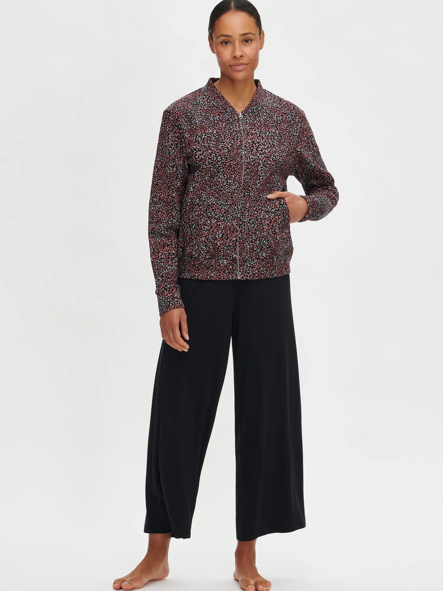 Nanso LEHTO collegetakki -* Yöasut Ja Oloasut|Takit, Jakut Ja Liivit