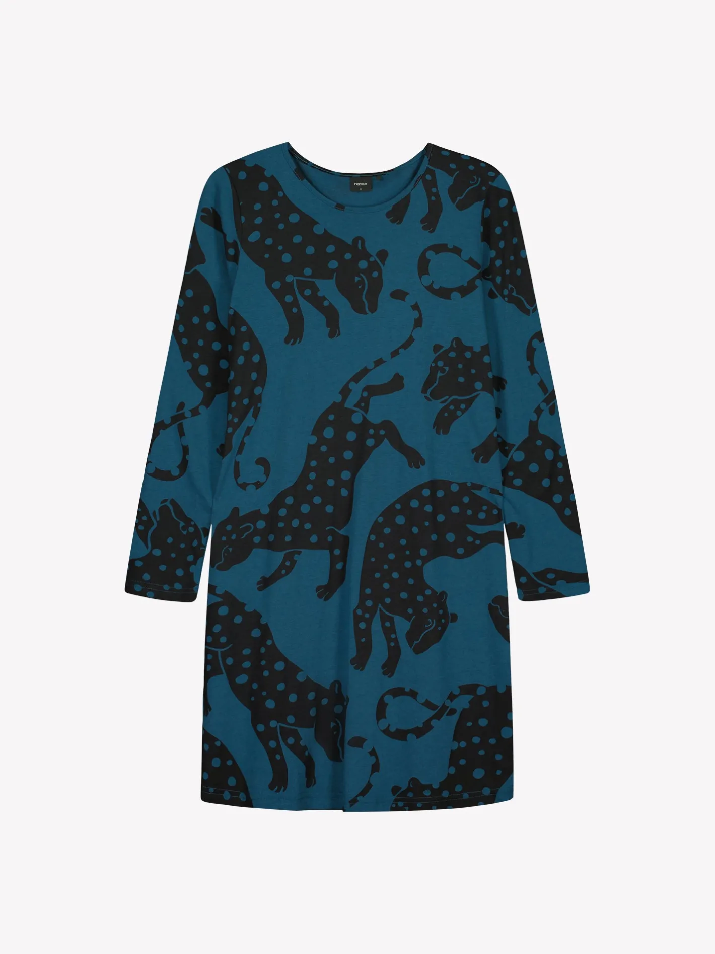 Nanso LEONORA lyhyt pitkähihainen yöpaita -* Yöasut Ja Oloasut