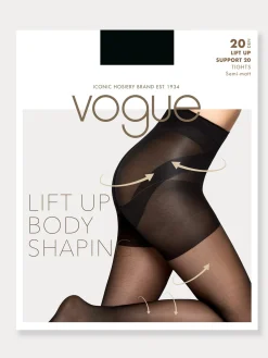 Nanso LIFT UP SUPPORT 20 tukisukkahousut - musta* Katso Muotoilevat Sukkahousut|Katso Valikoima