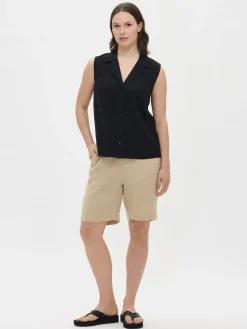 Nanso LIINE pellavashortsit -* Pellavavaatteet|Housut Ja Farkut