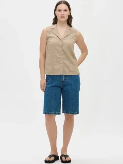 Nanso LIN pellavatoppi -* Pellavavaatteet|Paidat Ja Tunikat