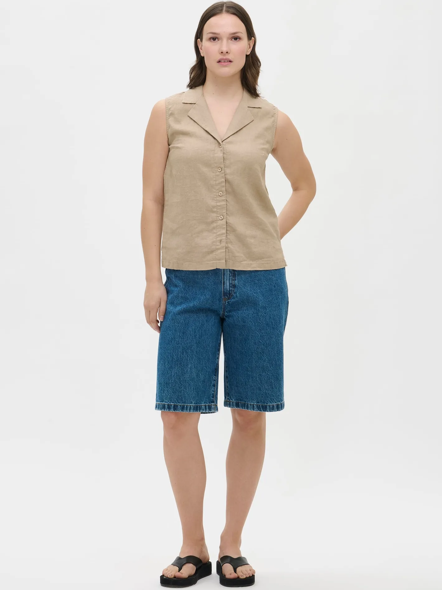 Nanso LIN pellavatoppi -* Pellavavaatteet|Paidat Ja Tunikat