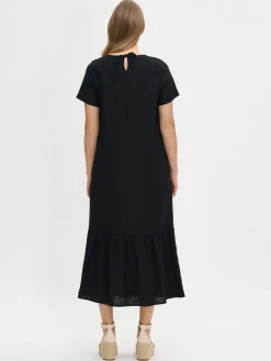 Nanso LIN pitkä pellavamekko -* Pellavavaatteet|Mekot