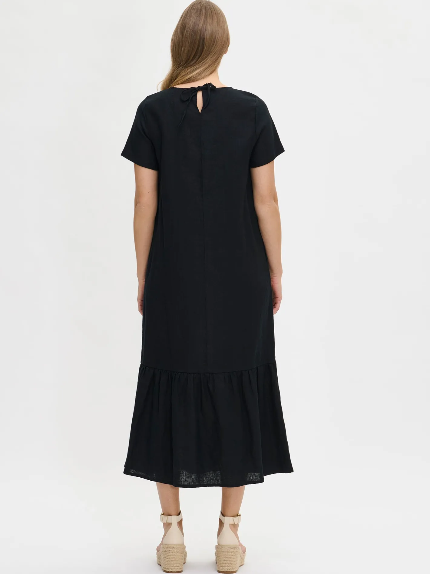 Nanso LIN pitkä pellavamekko -* Pellavavaatteet|Mekot