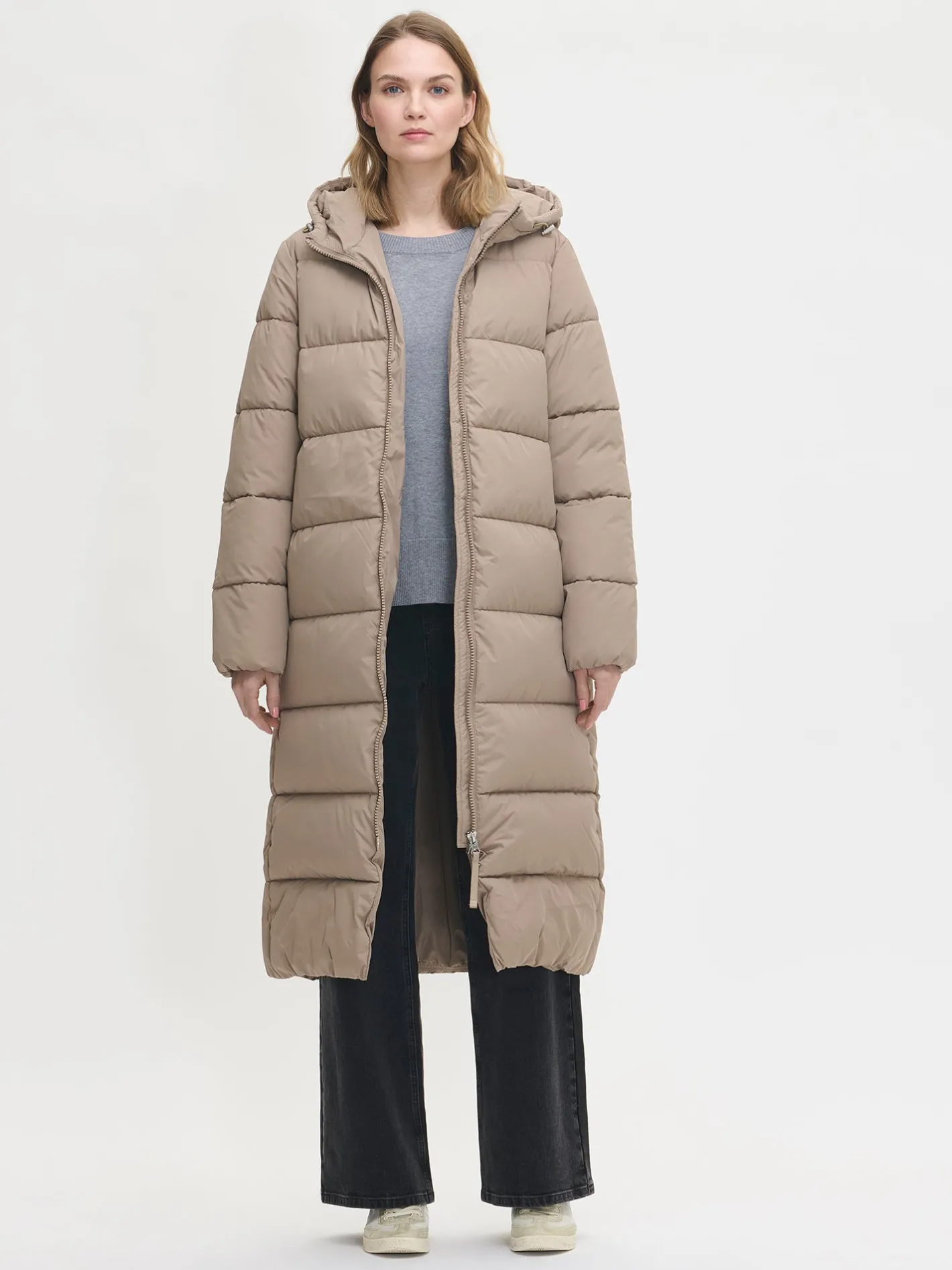 Nanso LUMI pitkä toppatakki -* Takit, Jakut Ja Liivit