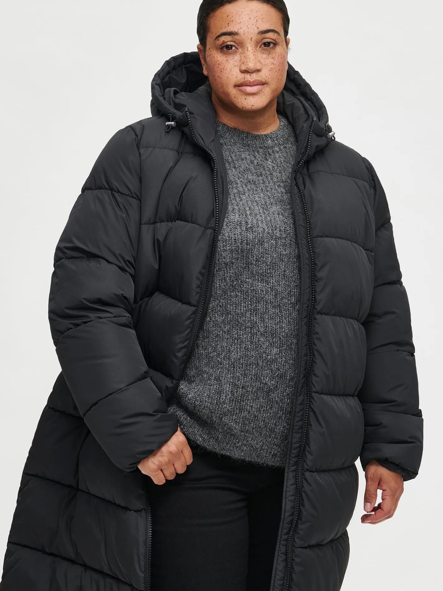 Nanso LUMI pitkä toppatakki -* Takit, Jakut Ja Liivit