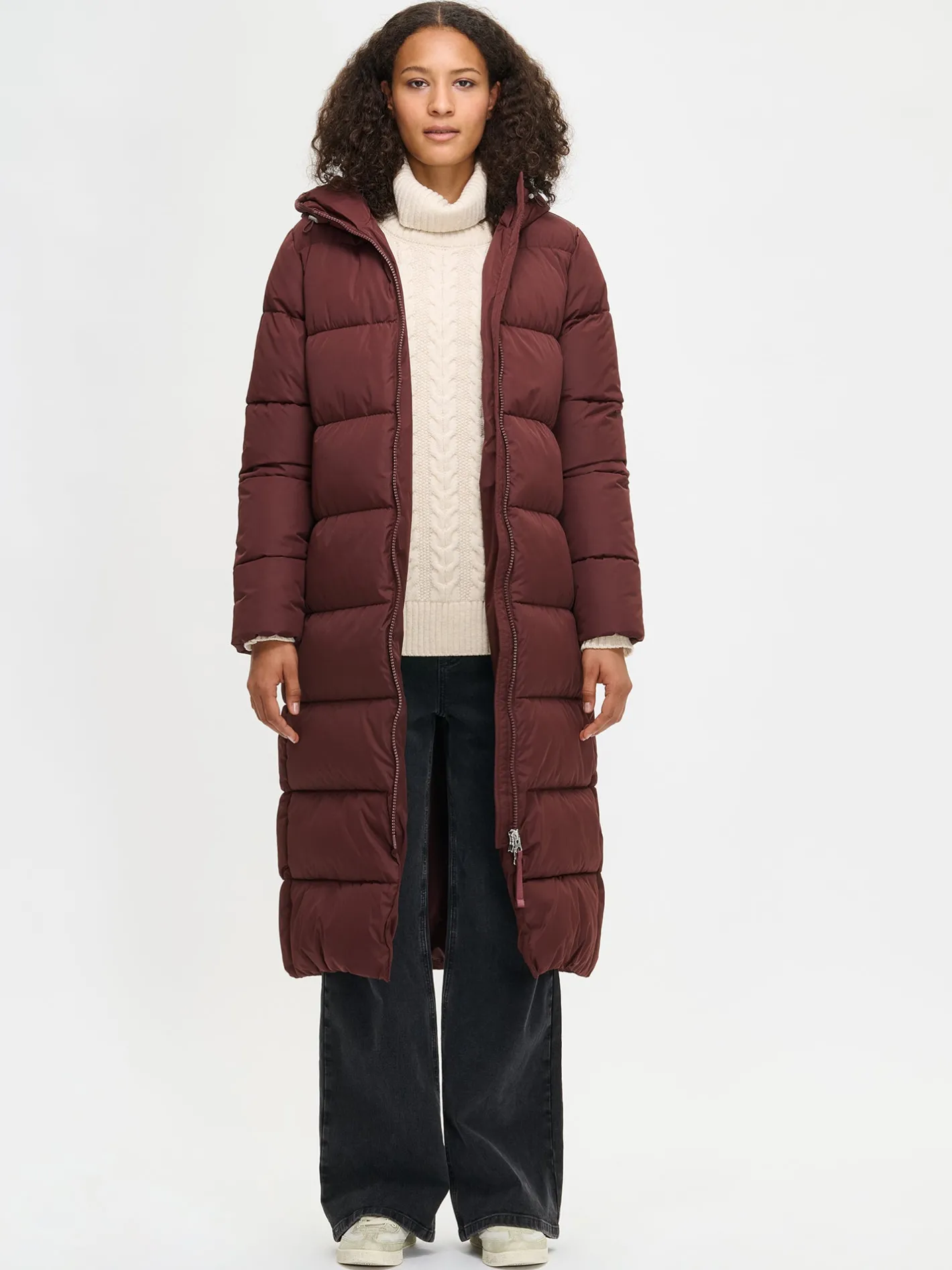 Nanso LUMI pitkä toppatakki -* Takit, Jakut Ja Liivit